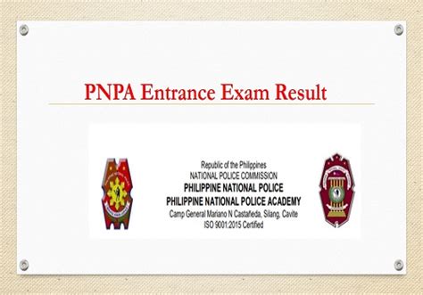 PNPA Entrance Exam Result 2023 (August) List Of Passers .